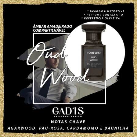 Perfume Similar Gadis 390 Inspirado em Oud Wood Contratipo